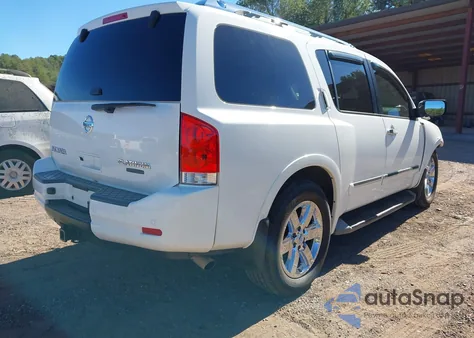 2010 Nissan Armada Platinum from USA, damaged, VIN 5N1BA0ND0AN618274
